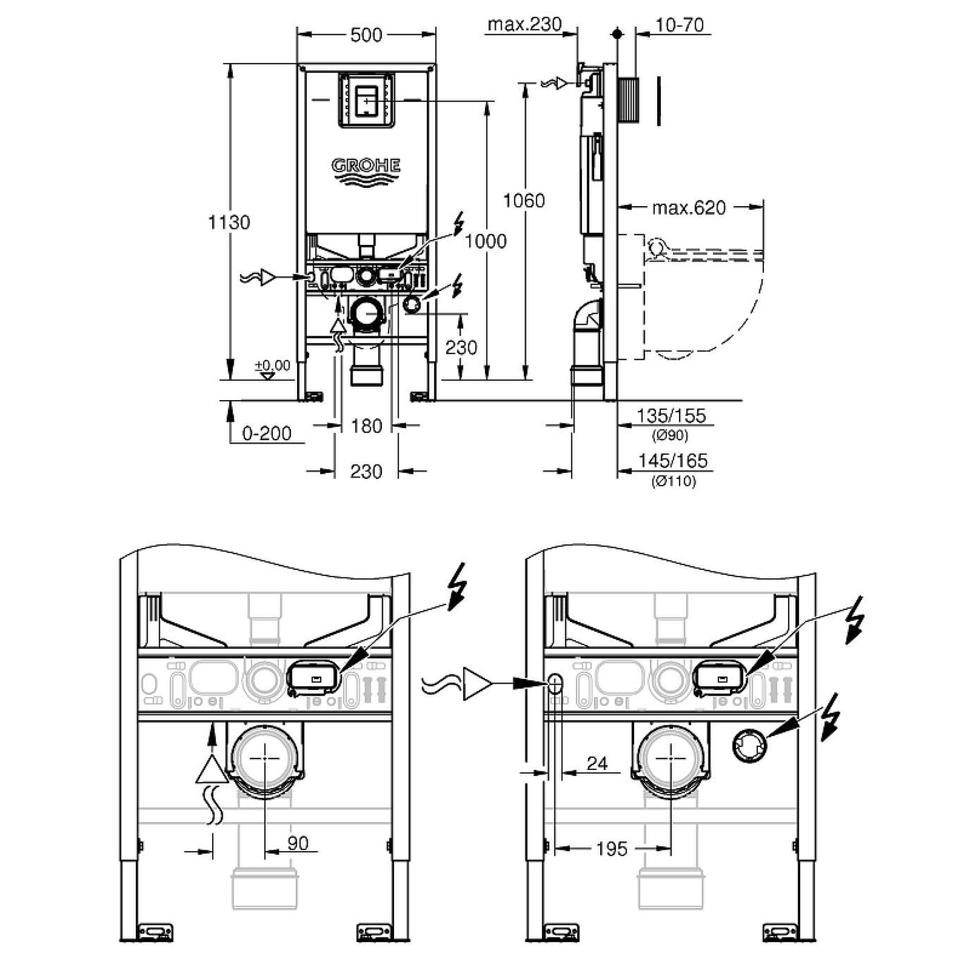 Фото — Grohe Rapid SLX 39603000 GROHE