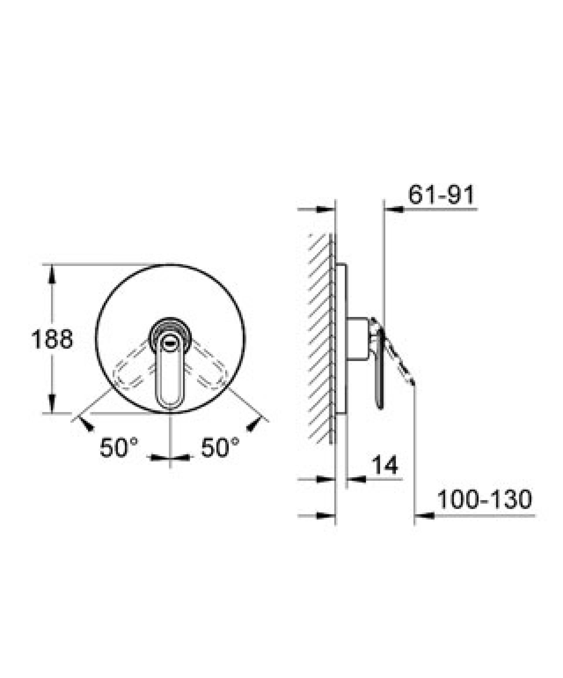 Фото — Grohe Veris 19367000 GROHE