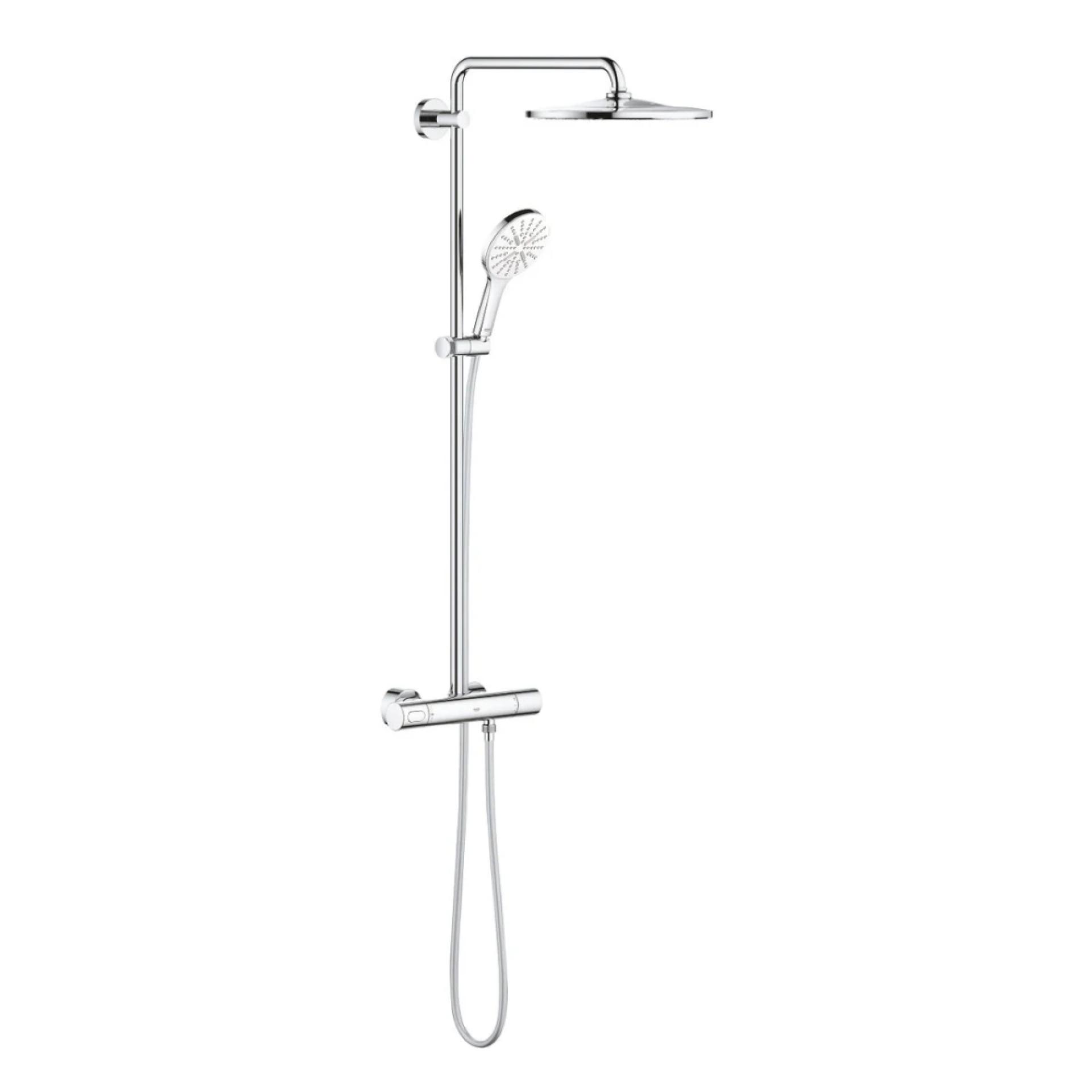 Душевая система Grohe Rainshower 26647LS0 хром, белый