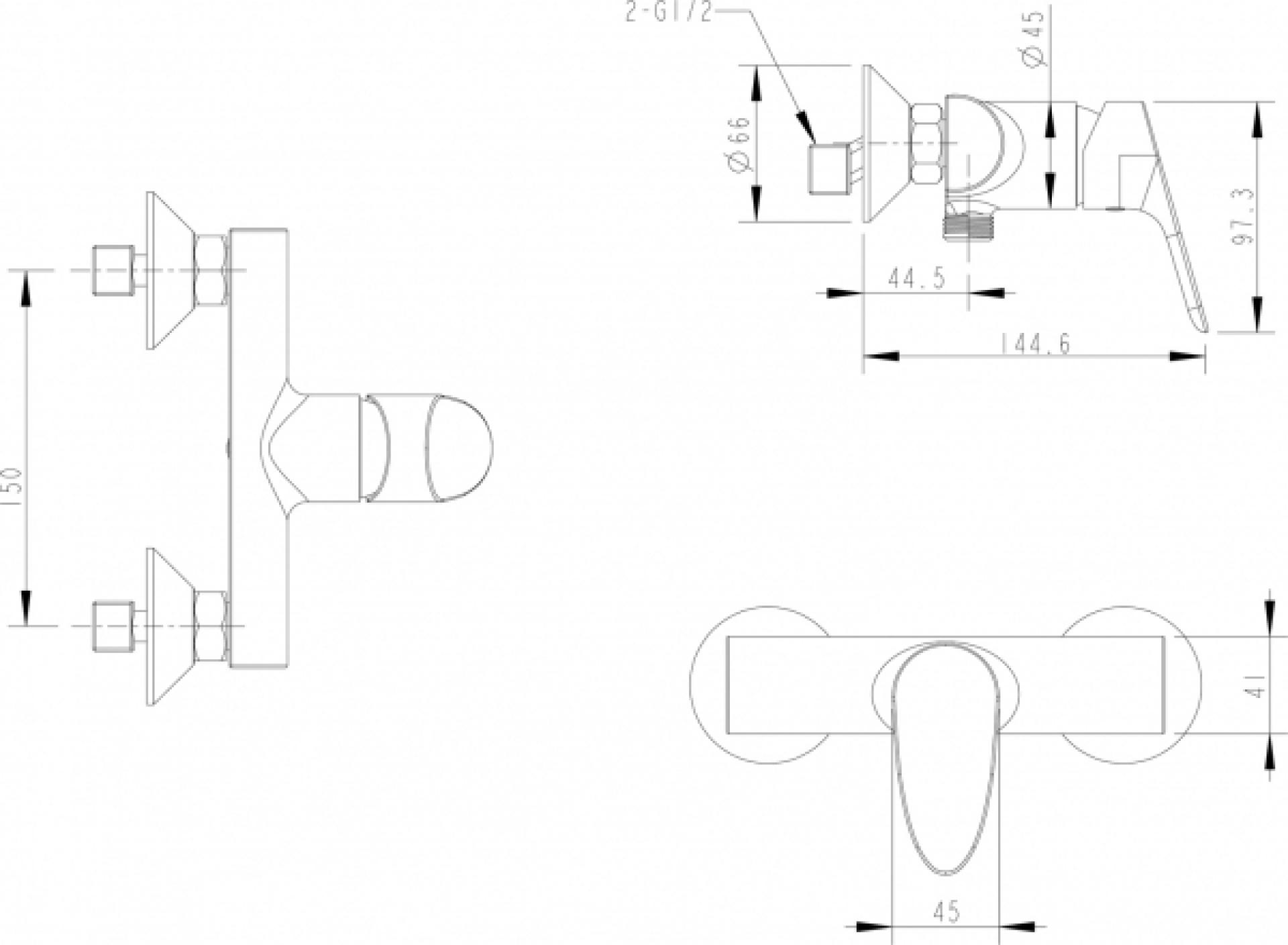 Фото — Bravat Drop F94898C GROHE