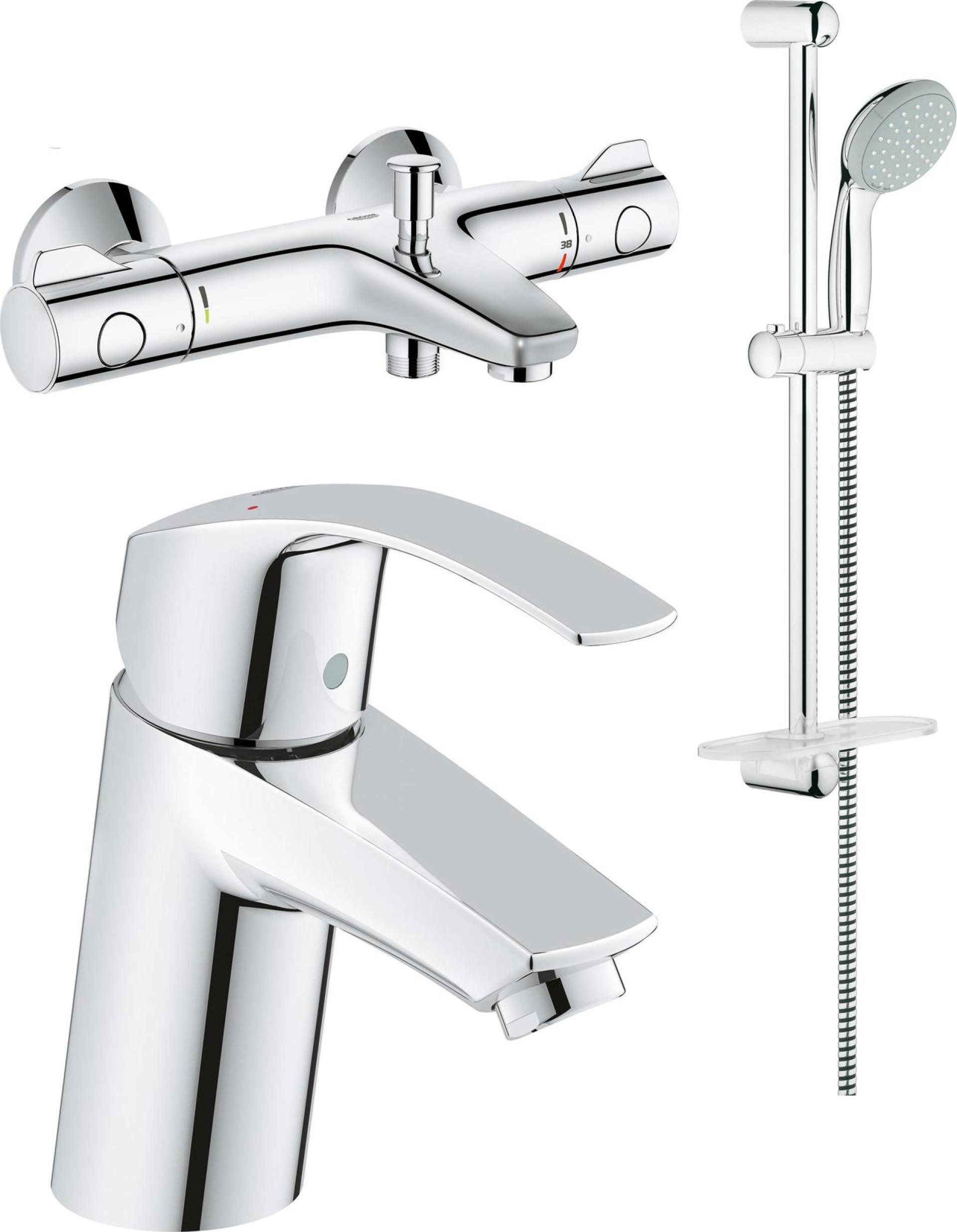 Комплект для ванной Grohe Grohtherm 800 124422