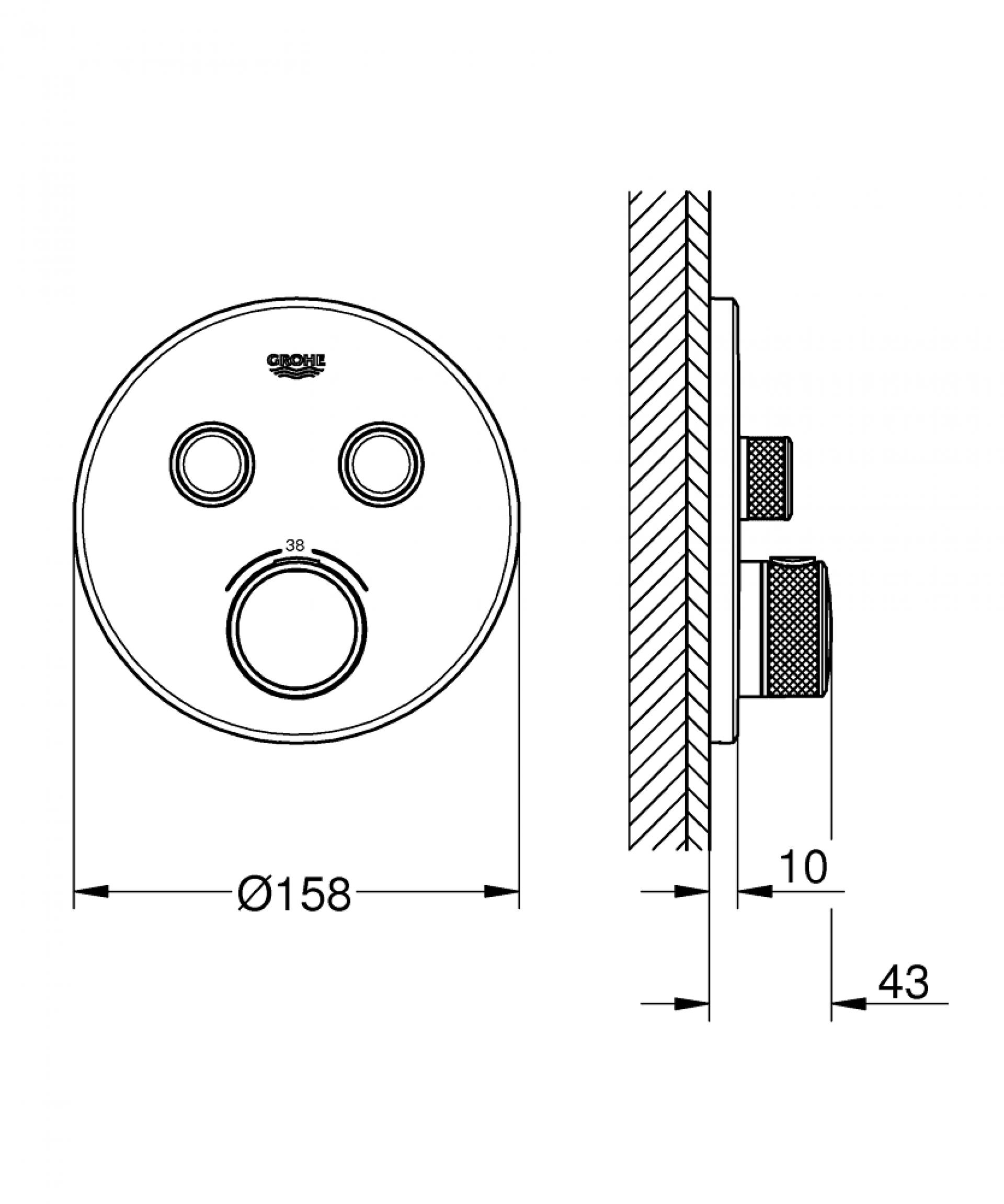 Фото — Grohe Grohtherm SmartControl 29119DC0 GROHE