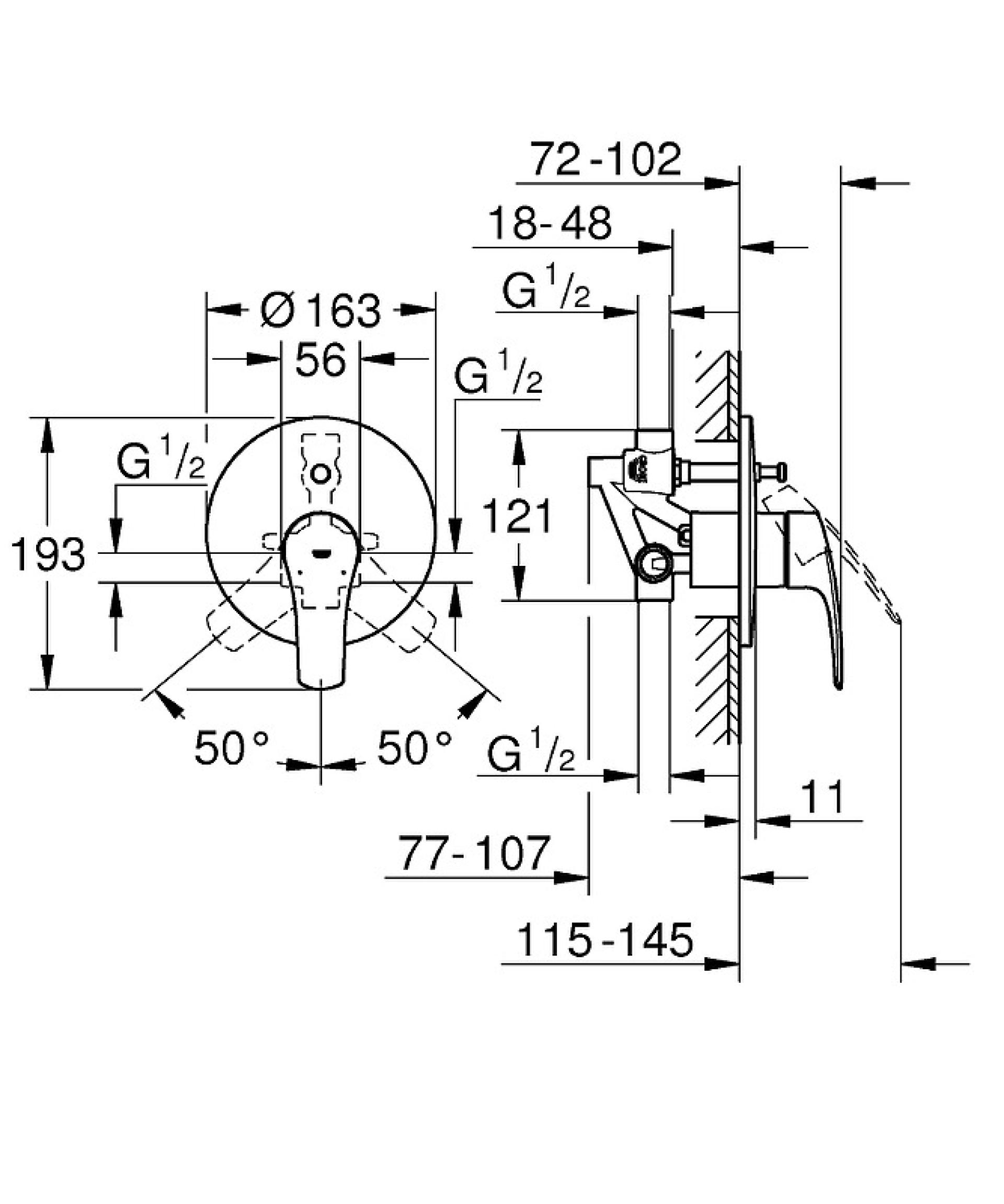 Фото — Grohe Eurosmart 33305003 GROHE