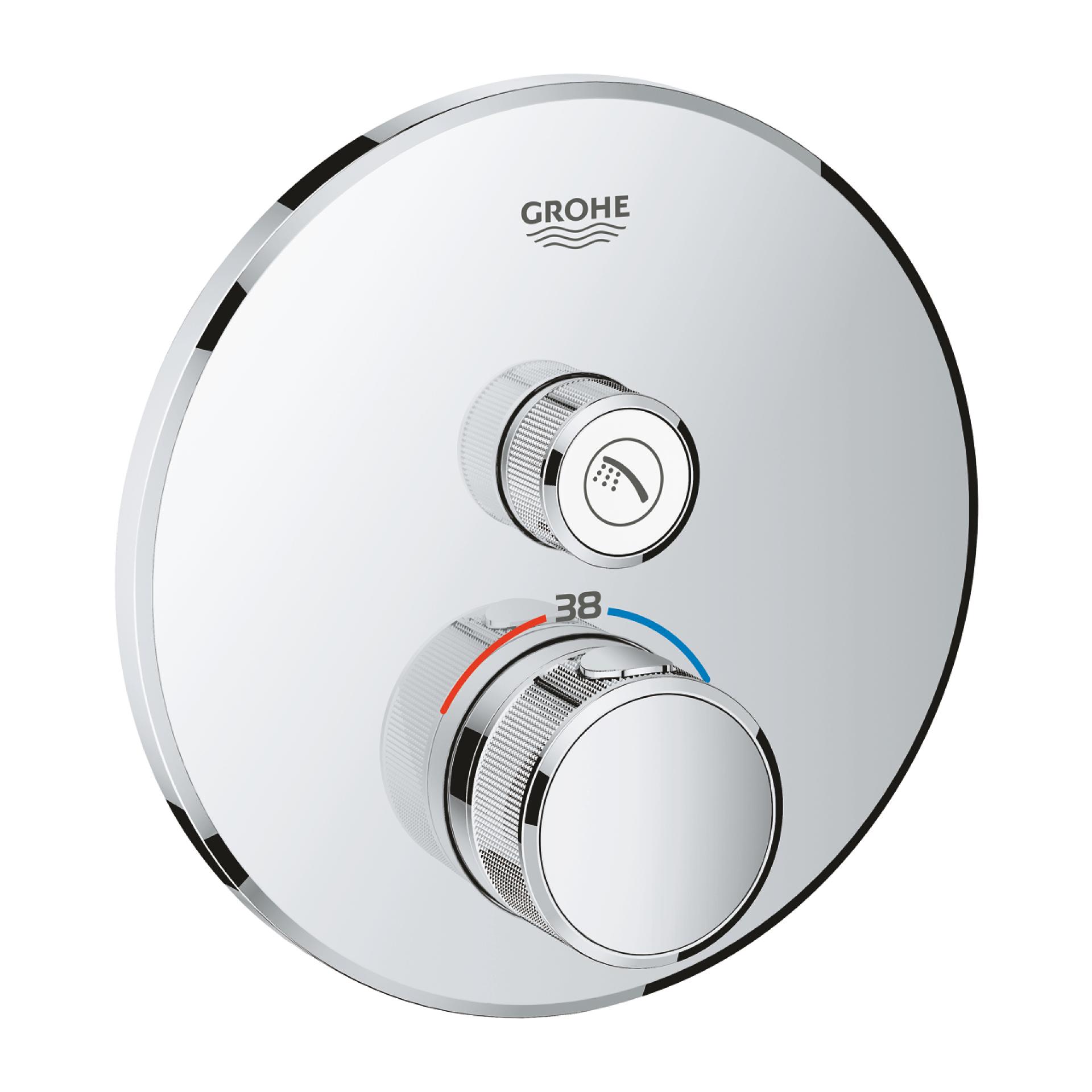 Внешняя часть термостата Grohe Grohtherm SmartControl 29118DC0