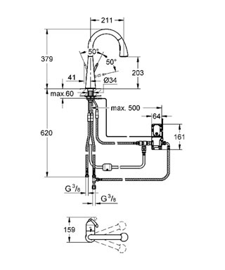 Фото — Grohe Zedra 30219DC1 GROHE