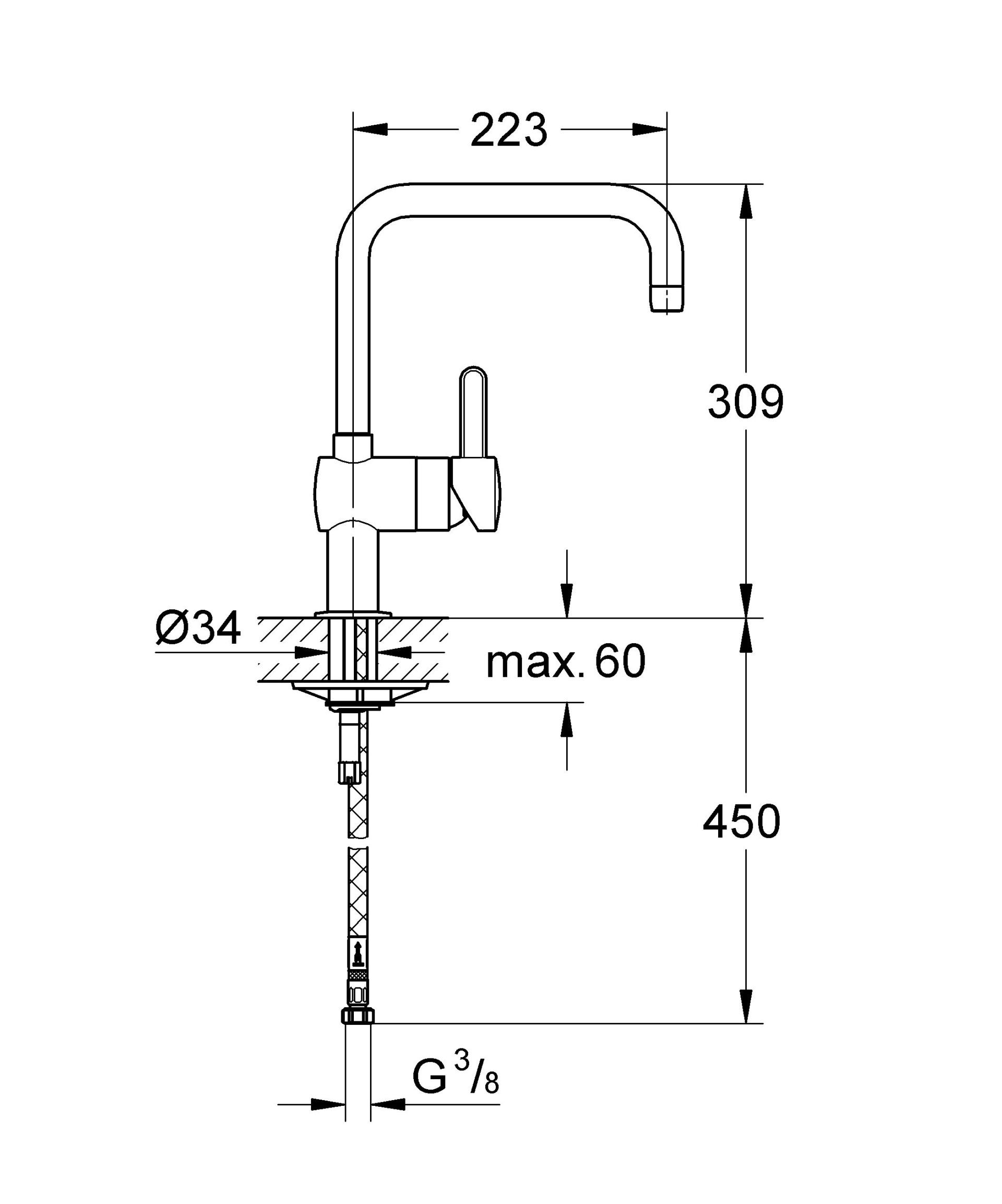 Фото — Grohe Flair 32453000  GROHE