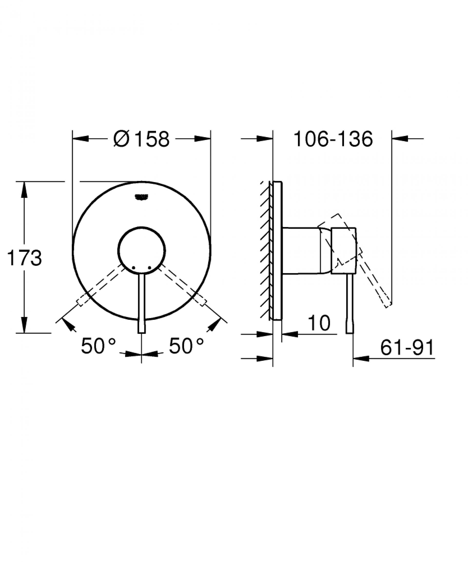 Фото — Grohe Essence 24057BE1 GROHE