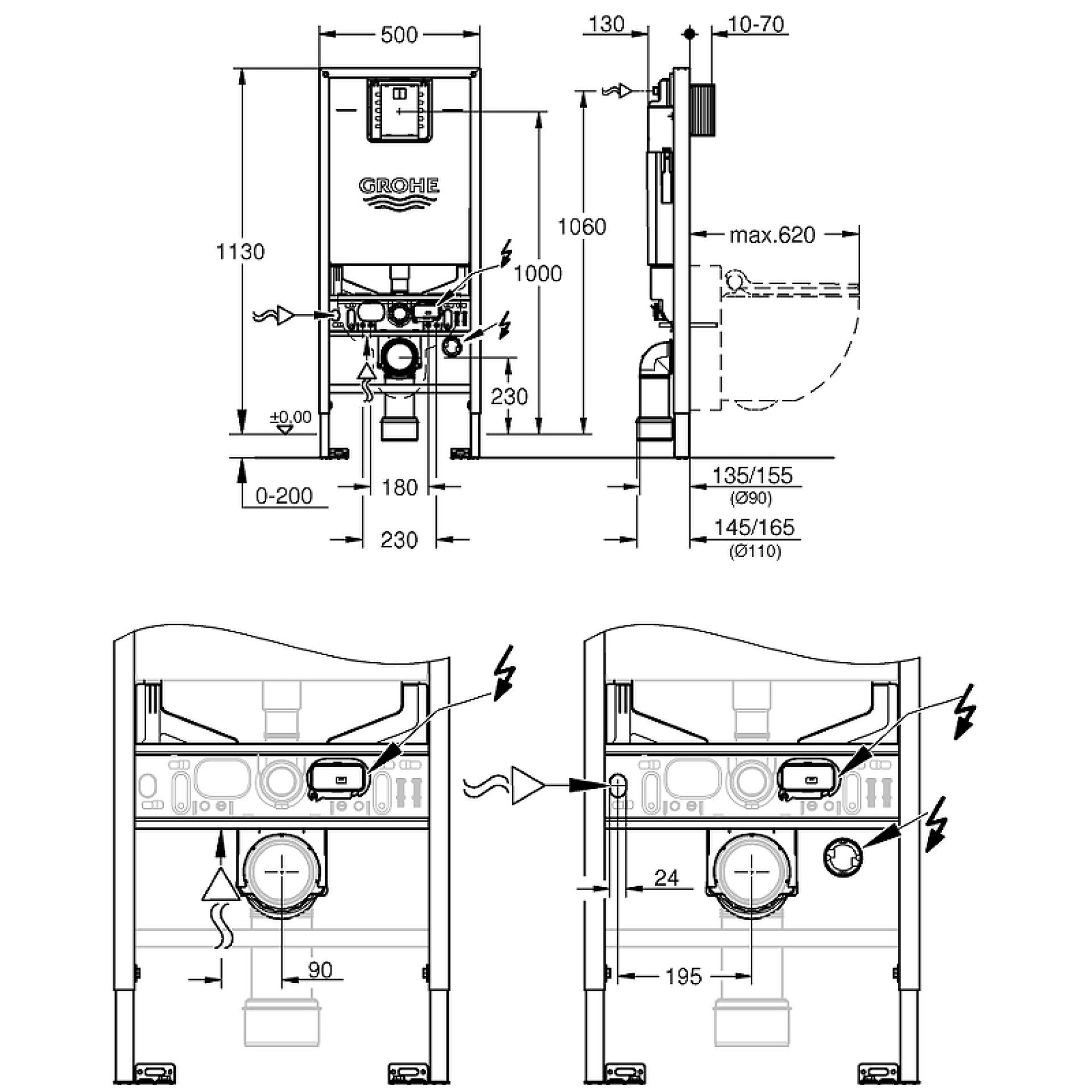 Фото — Grohe Rapid SLX 39596000 GROHE