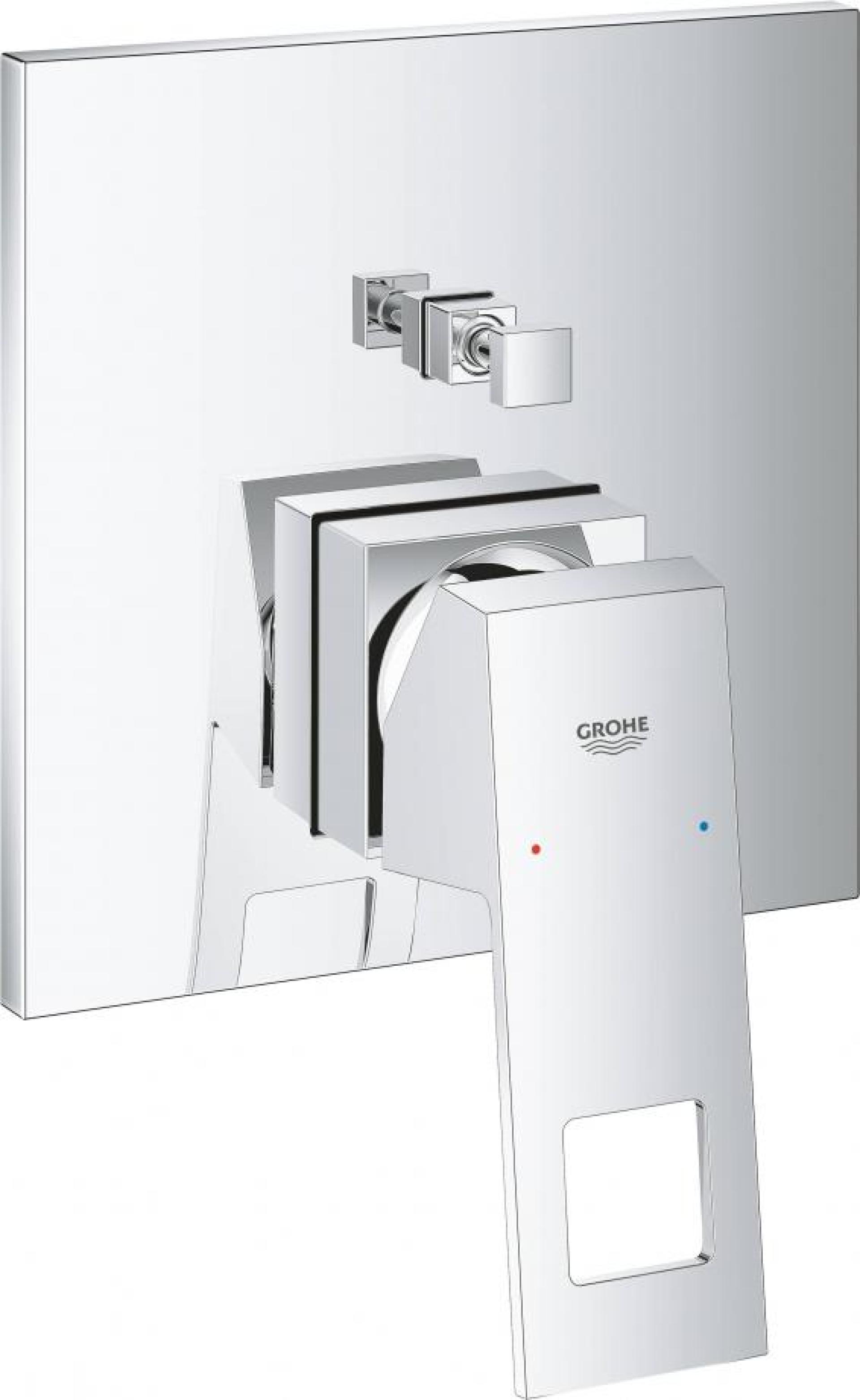 Смеситель для ванны Grohe Eurocube  24062000