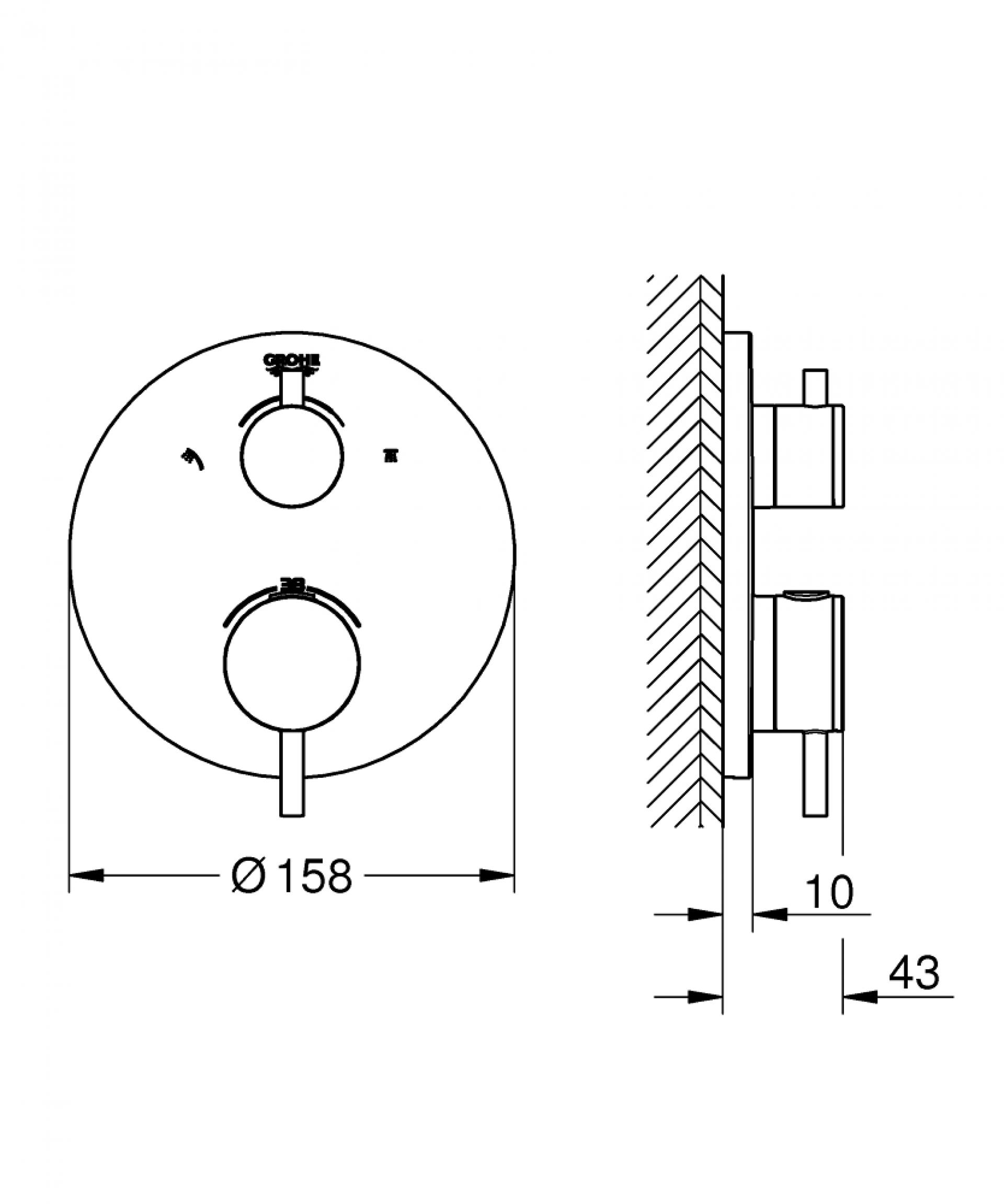 Фото — Grohe Atrio 24135AL3 GROHE