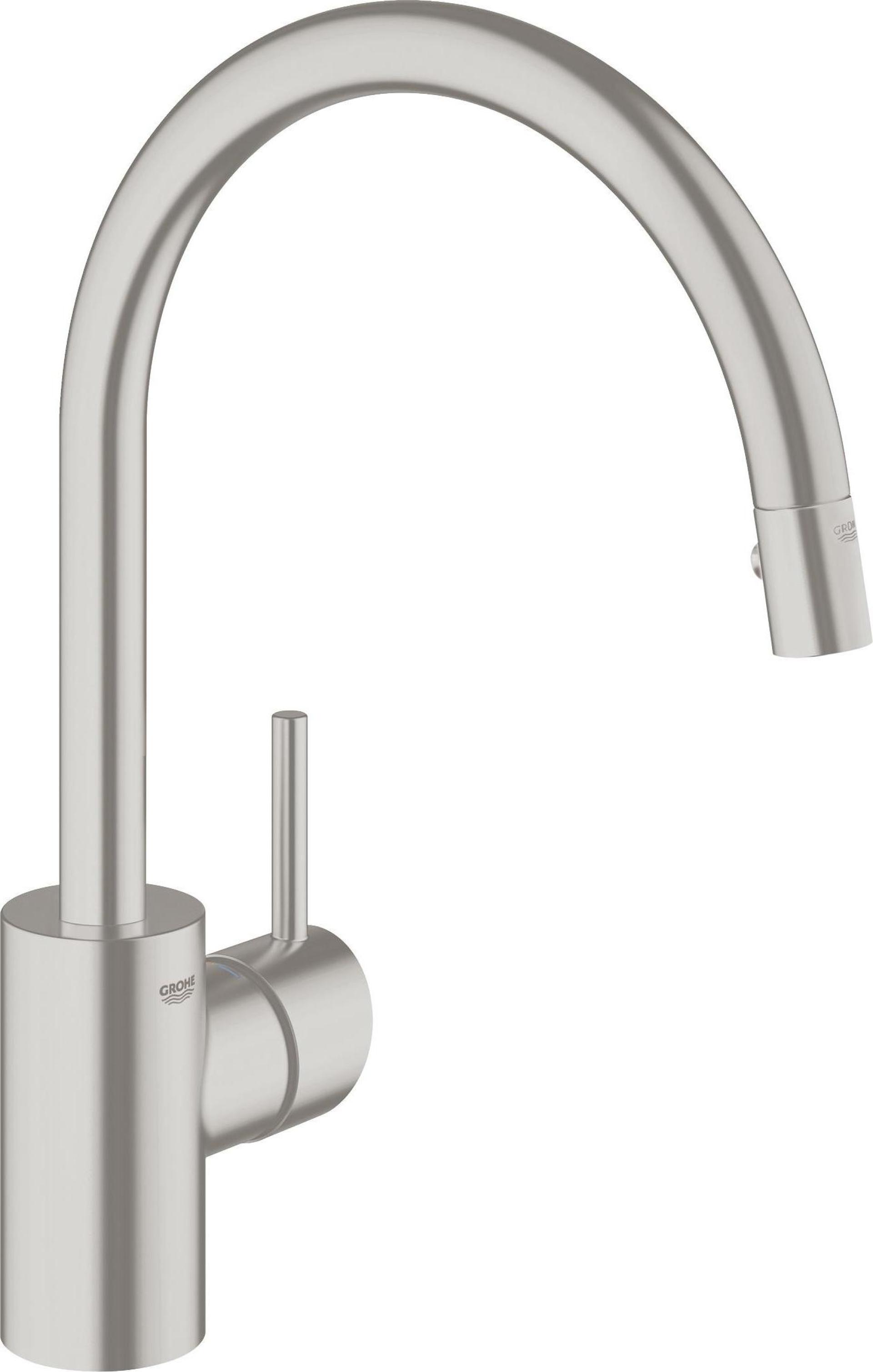 Смеситель для кухонной мойки Grohe Concetto 31483DC1 суперсталь