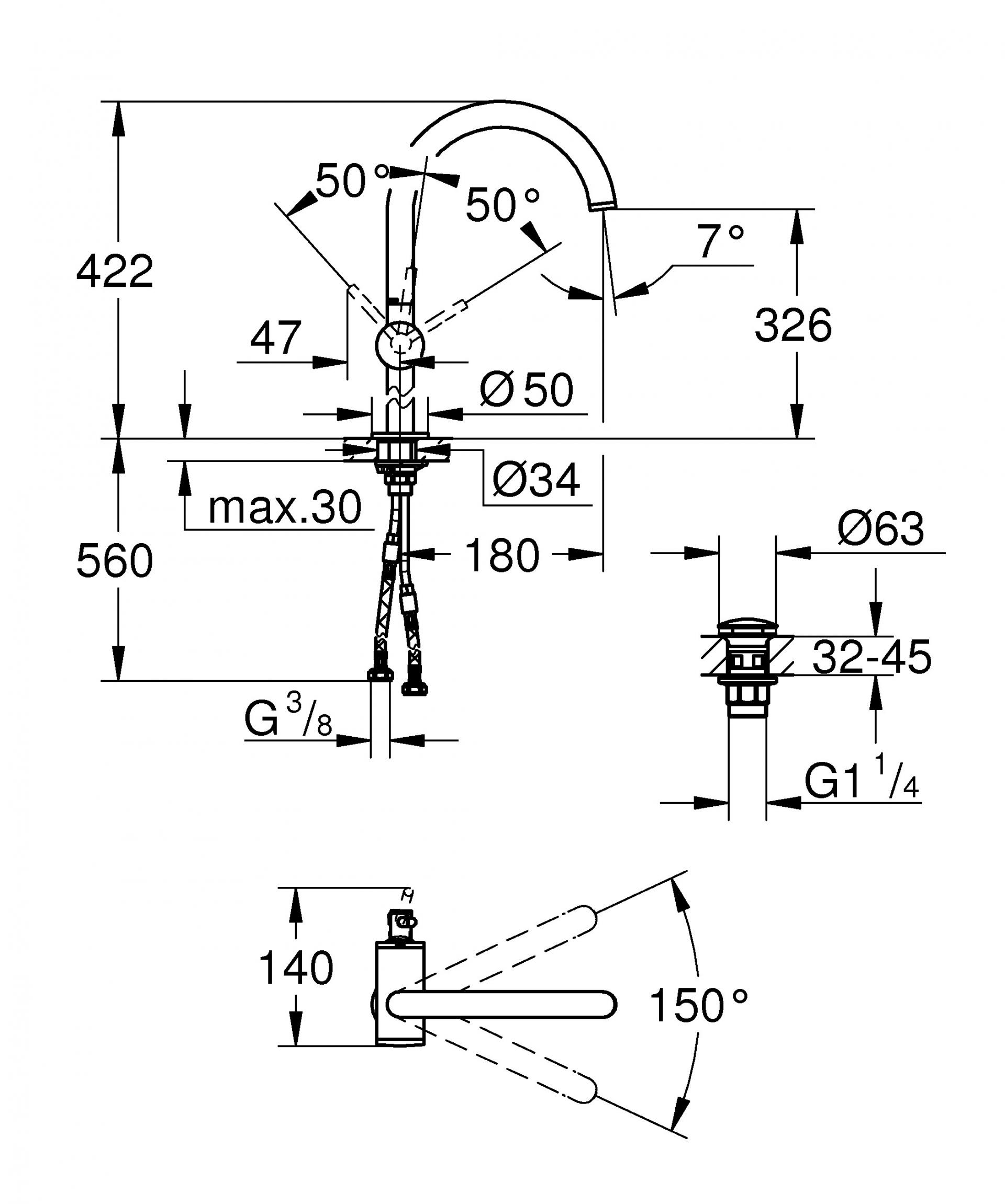 Фото — Grohe Atrio New 32647003 GROHE