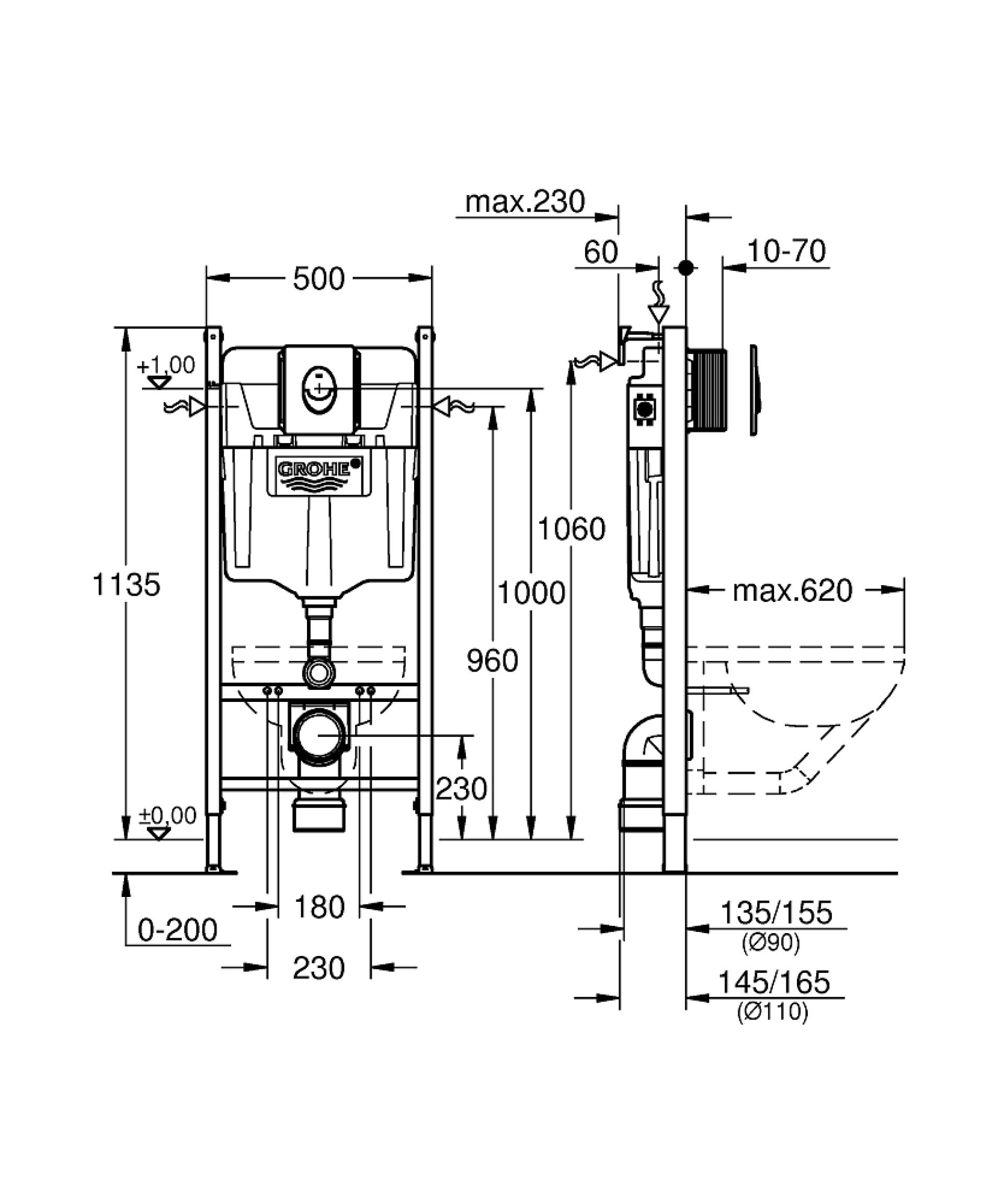 Фото — Grohe Rapid SL 38745001 GROHE