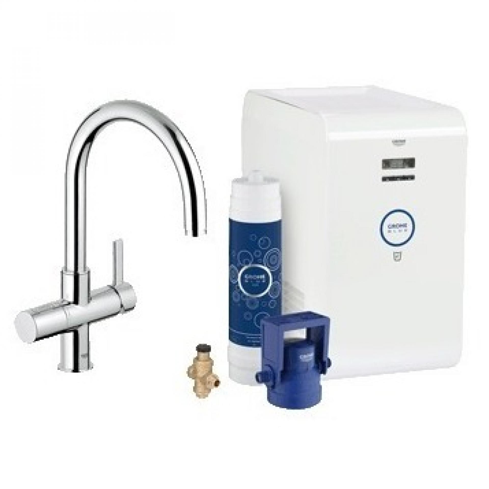 Смеситель для кухонной мойки Grohe Blue Chilled and Sparkling 31079000