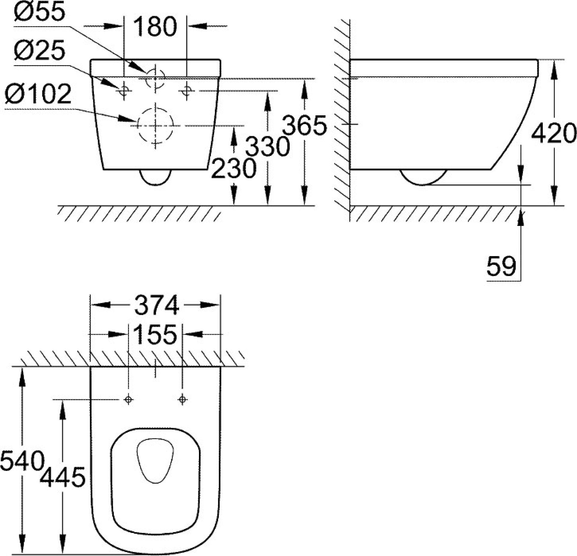 Фото — Grohe Euro Ceramic 39328000 GROHE