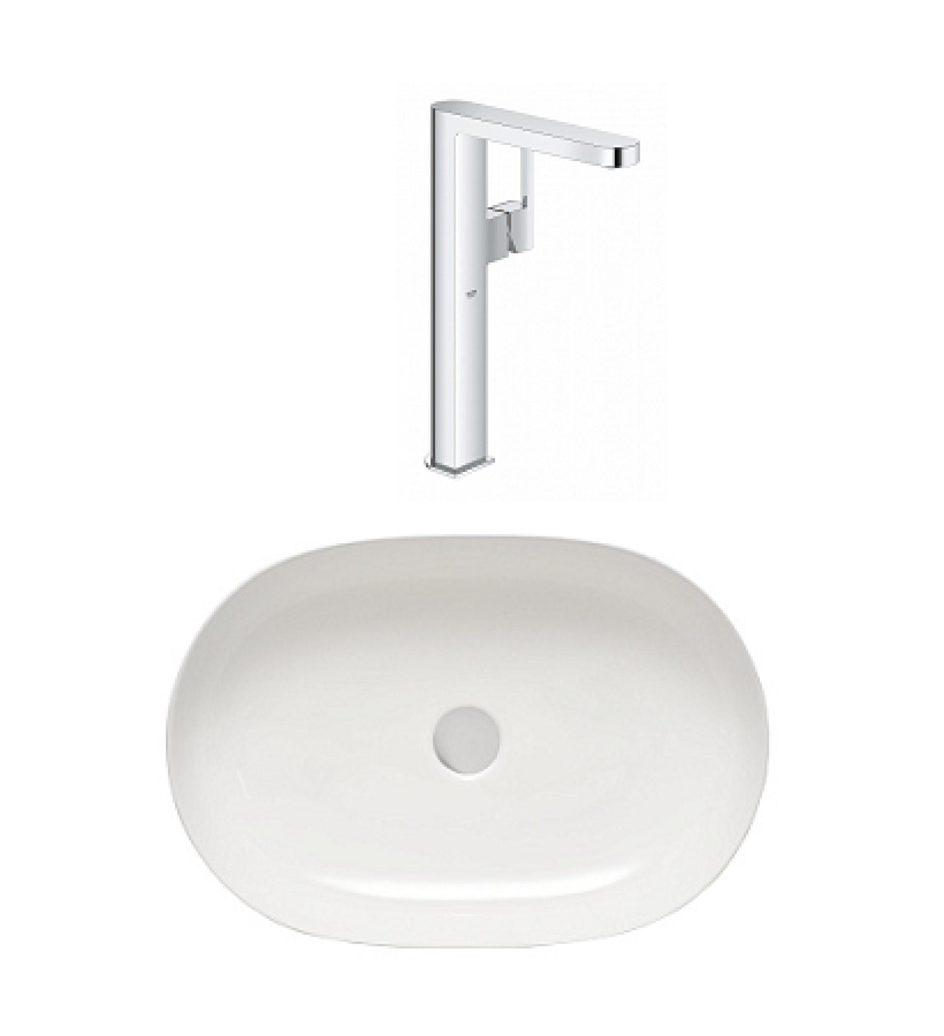 Комплект раковина San More Aelia SMS971904 + смеситель Grohe Plus 32618003