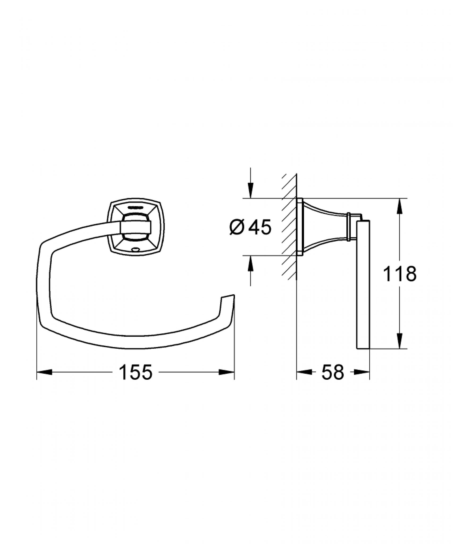 Фото — Grohe Grandera 40625GL0 GROHE