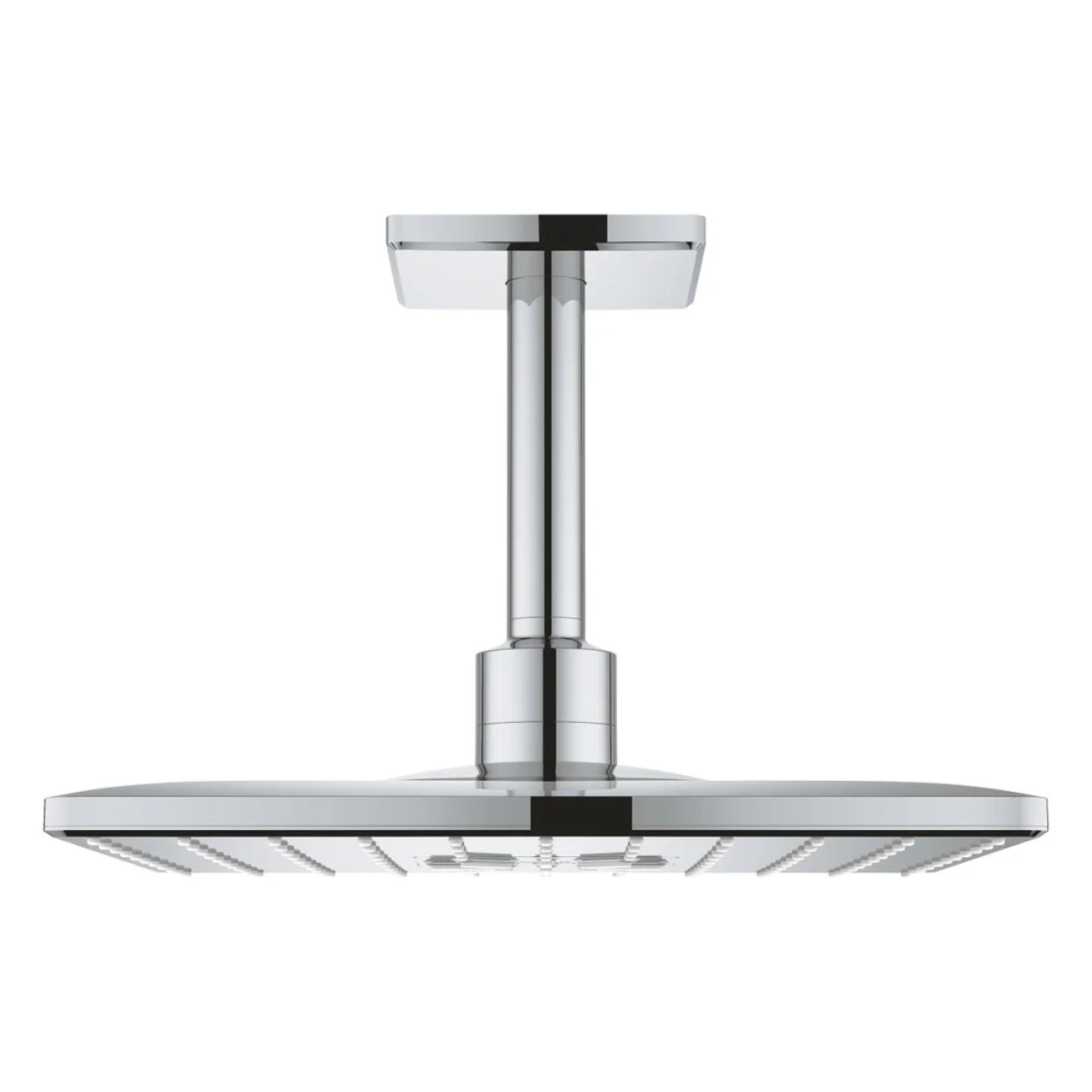 Верхний душ Grohe Rainshower SmartActive Cube 26481000 с кронштейном