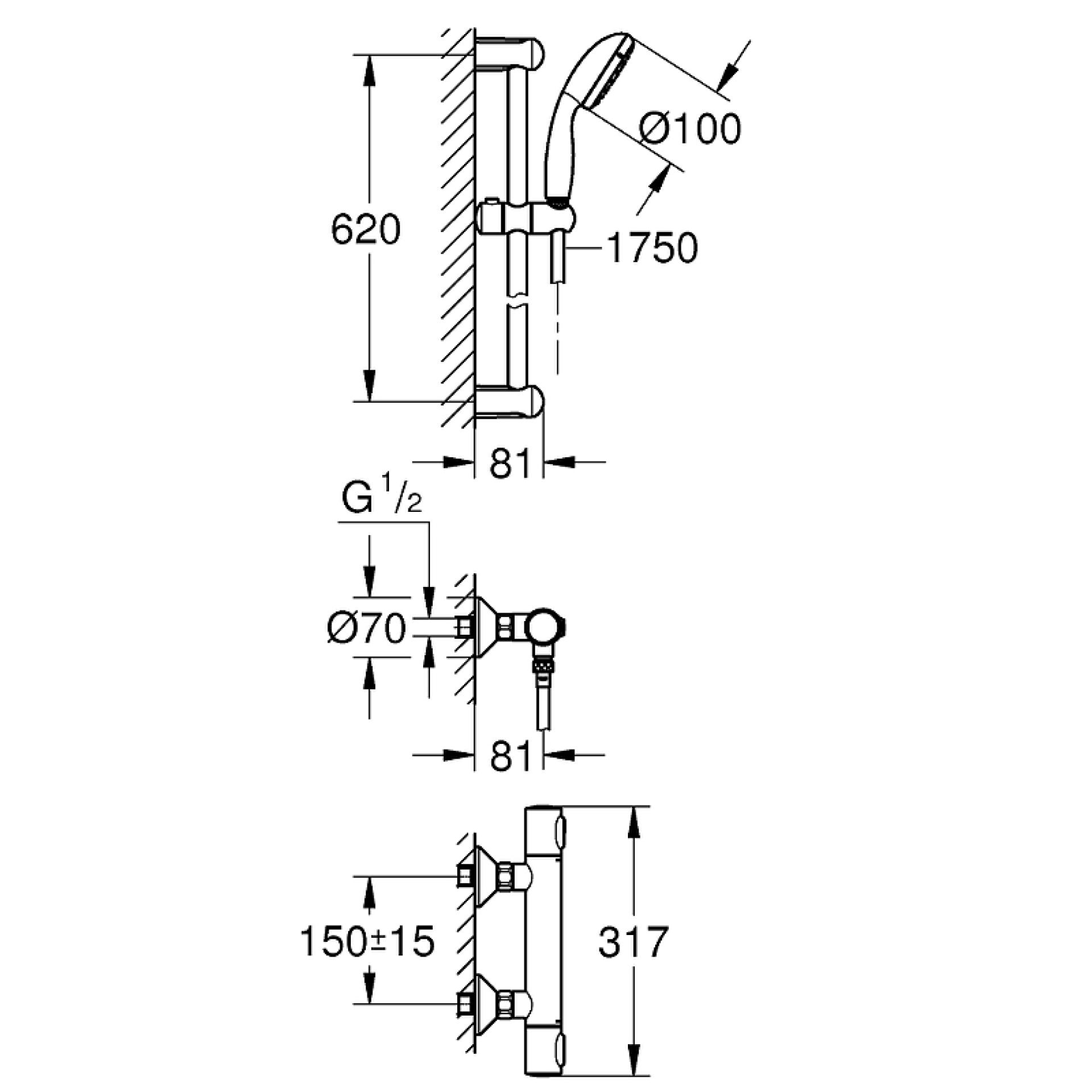 Фото — Grohe Grohtherm 34796000 GROHE