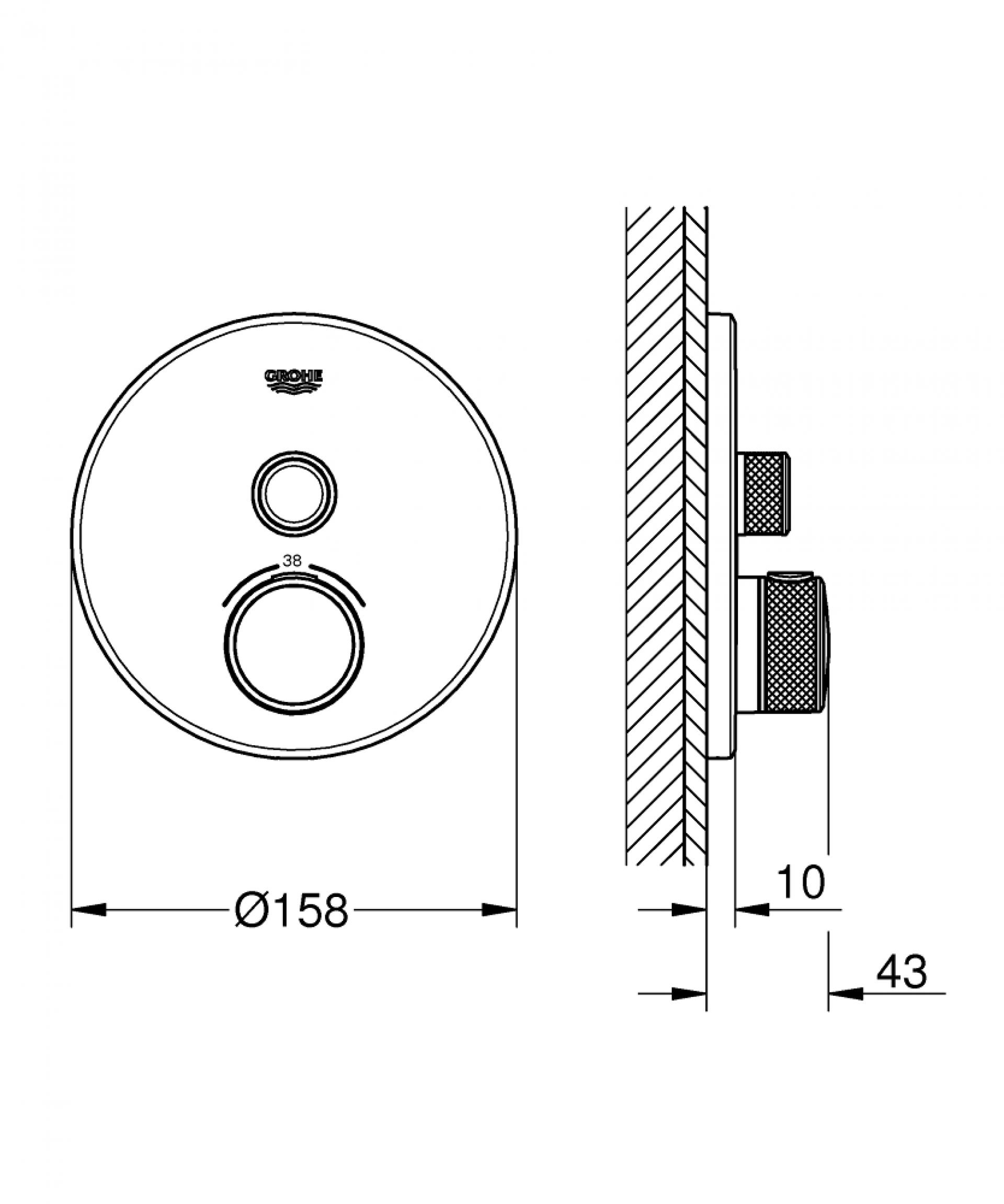 Фото — Grohe Grohtherm SmartControl 29118DC0 GROHE