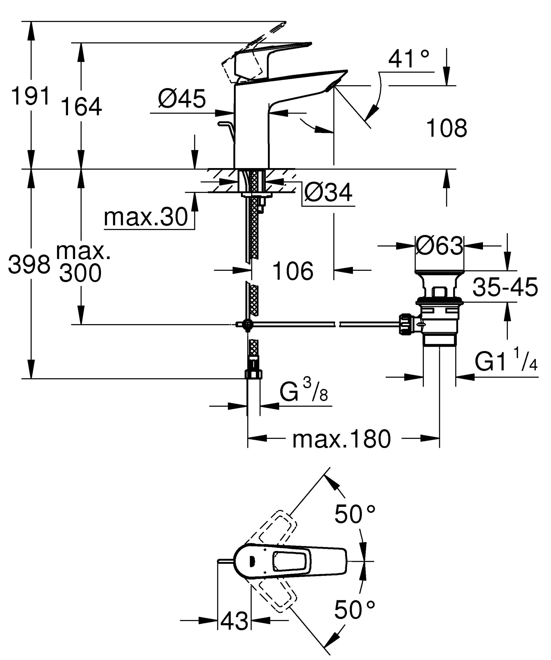 Фото — Grohe Start Loop 23778001 GROHE