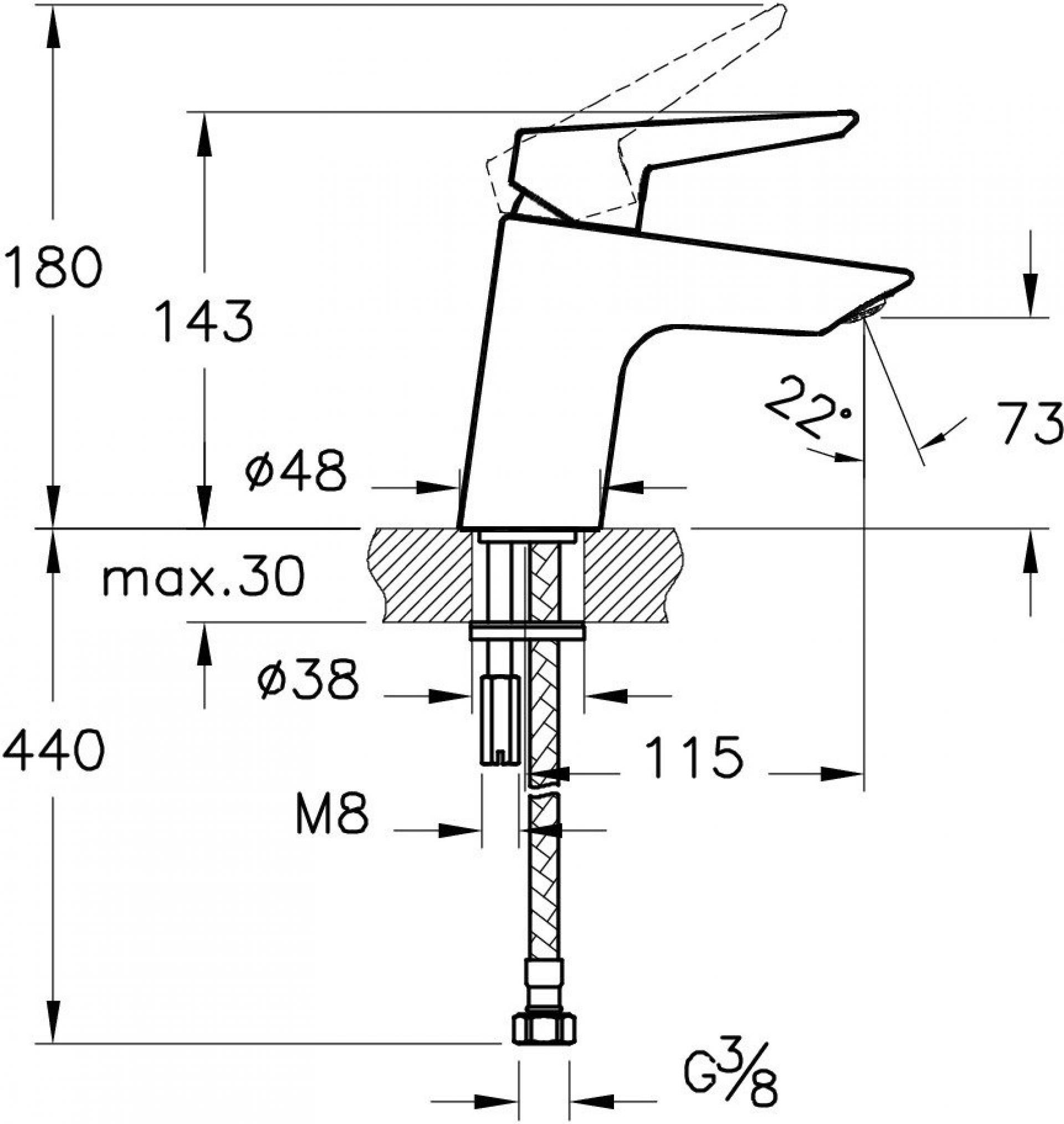 Фото — Vitra Solid S A42440EXP GROHE