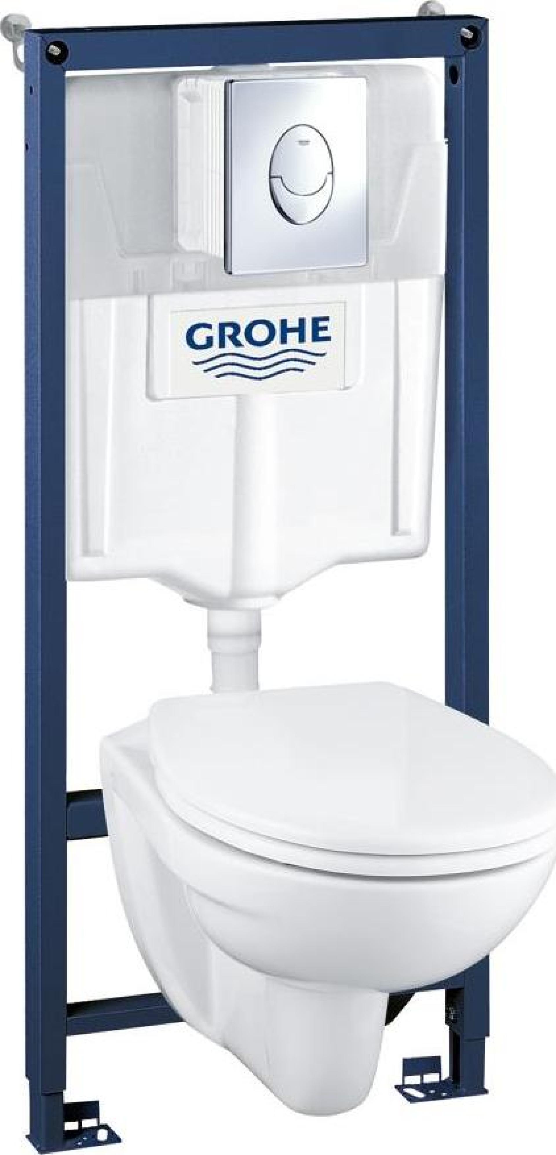 Комплект инсталляции с унитазом Grohe Solido Perfect 39192000