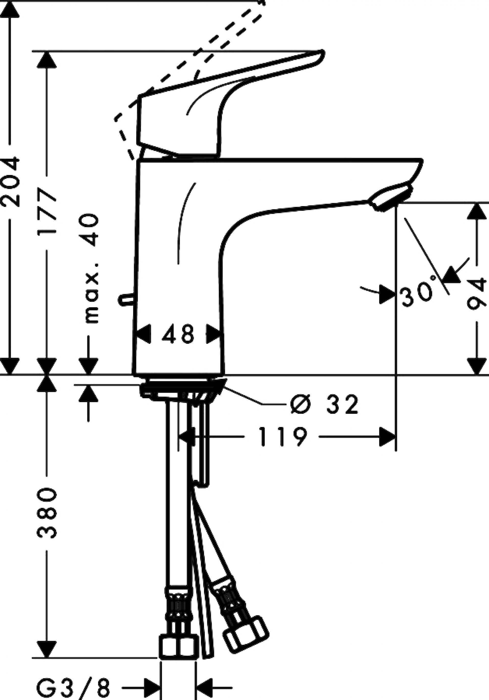 Фото — Hansgrohe Focus 31607000 GROHE