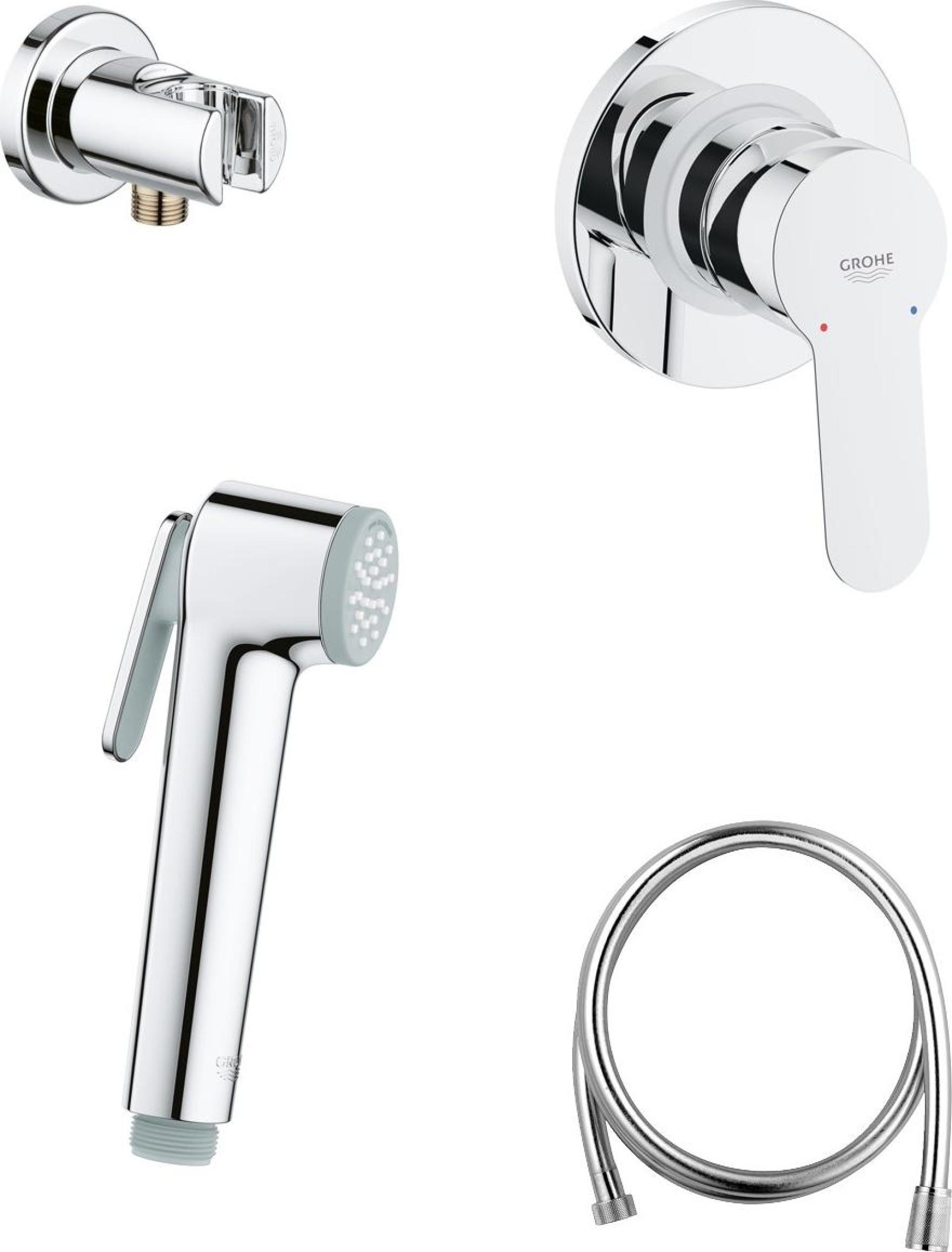 Гигиенический душ Grohe BauEdge 124898 комплект