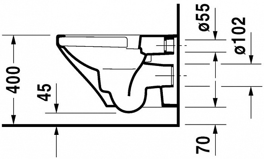 Фото — Duravit DuraStyle 45510900A1 GROHE