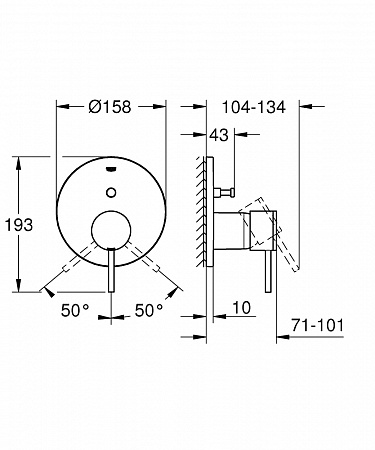 Фото — Grohe Atrio 24066DC3 GROHE