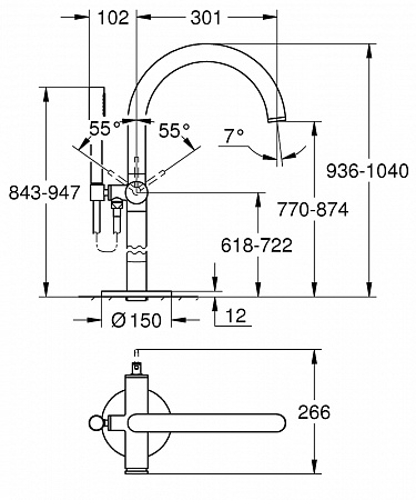 Фото — Grohe Atrio New 32653AL3 GROHE