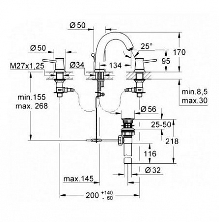 Фото — Grohe BauClassic 20470000 GROHE